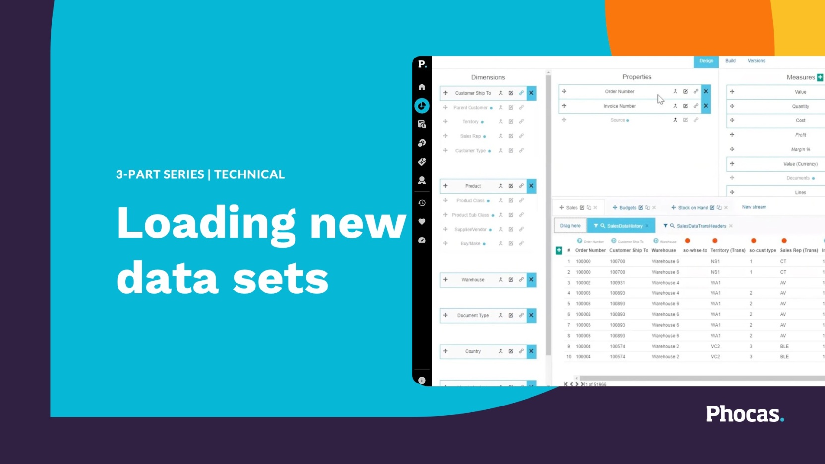 Loading new data sets