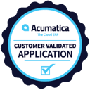 Acumatica Customer Validated Application