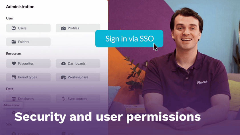 Security and user permissions